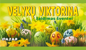 Žaidimas šventei „Velykų viktorina" 3,00€